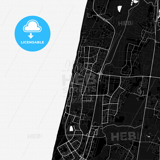 Netanya, Israel PDF map
