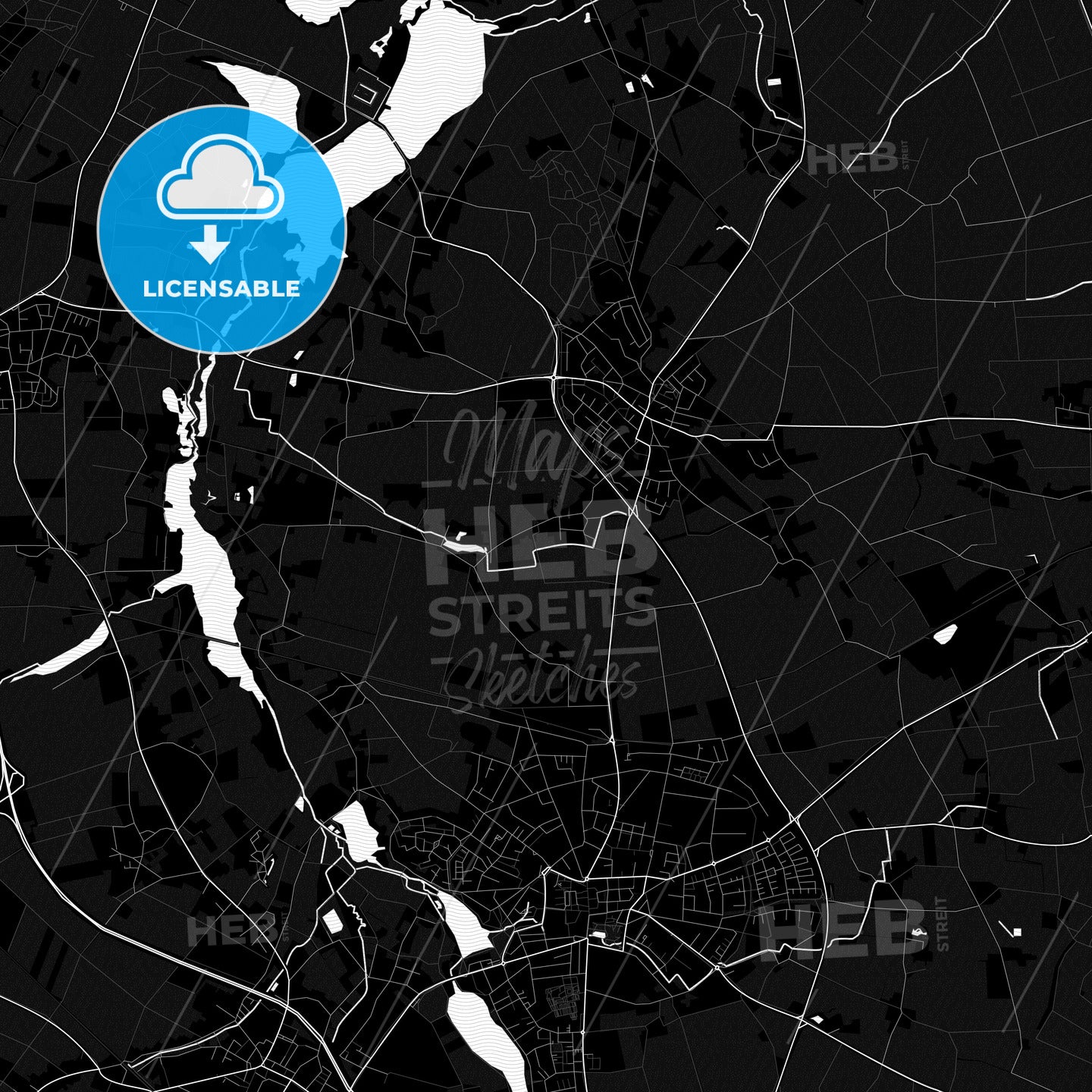 Nettetal, Germany PDF map