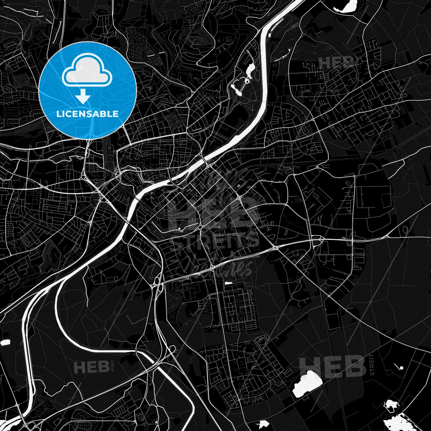 Neu-Ulm, Germany PDF map