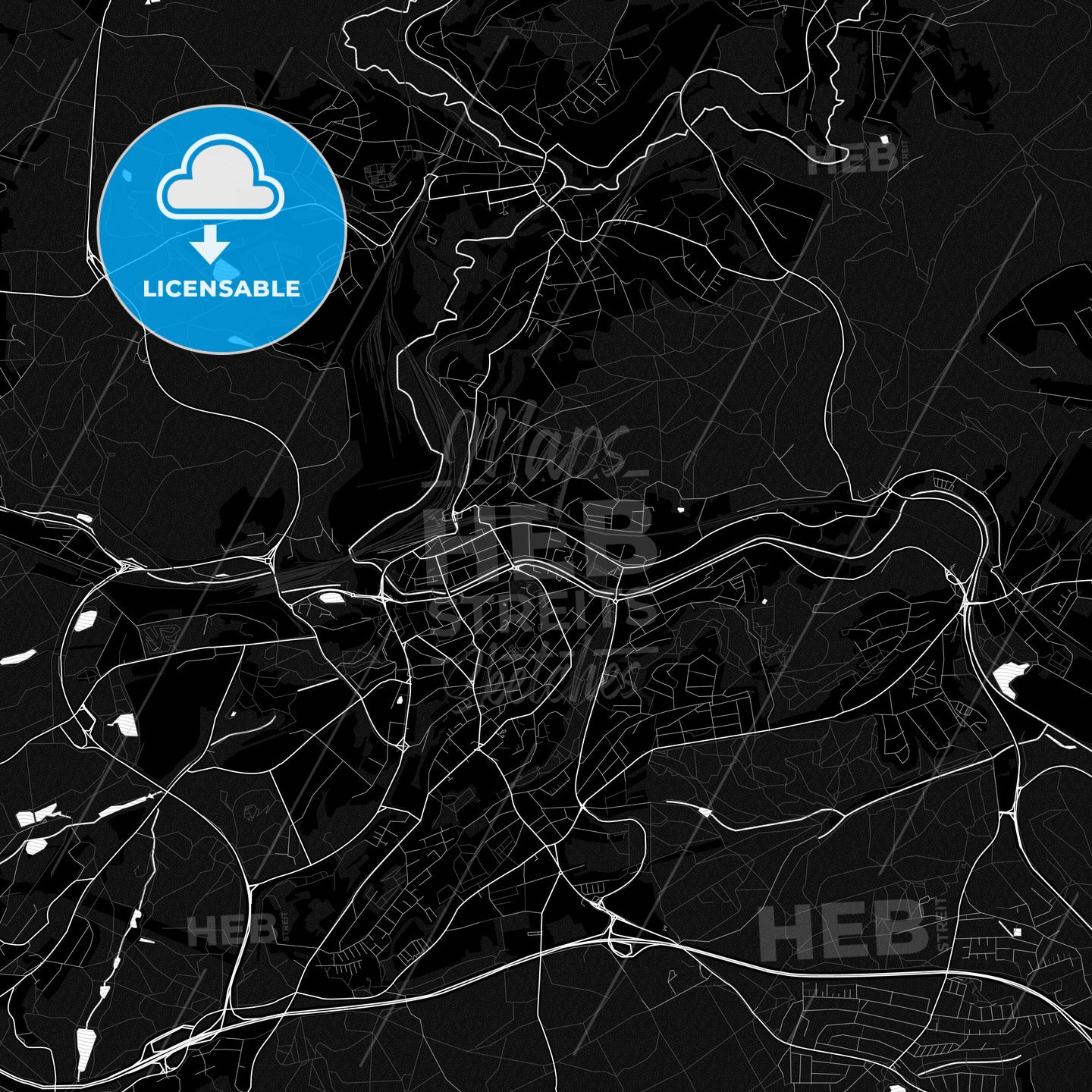 Neunkirchen, Germany PDF map