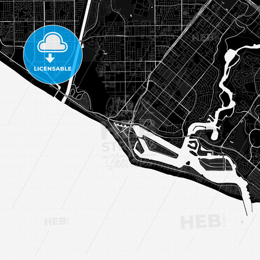 Newport Beach, California, United States, PDF map
