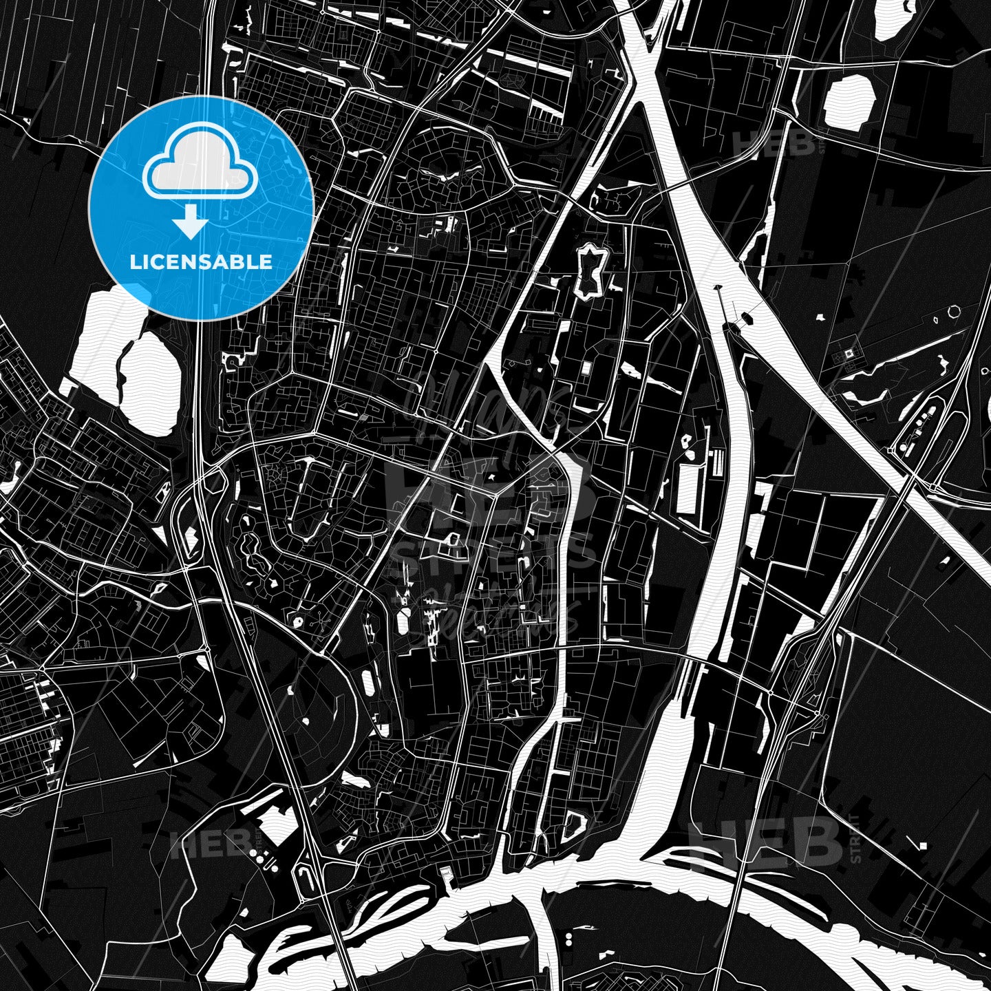 Nieuwegein, Netherlands PDF map