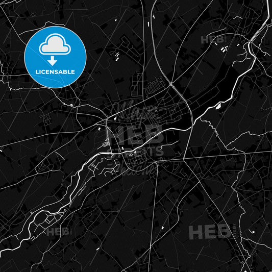 Ninove, Belgium PDF map