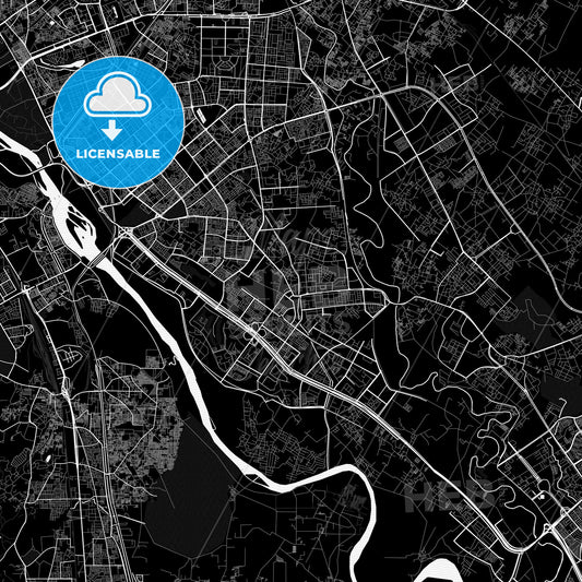 Noida, India PDF map