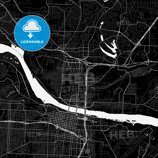 North Little Rock, Arkansas, United States, PDF map