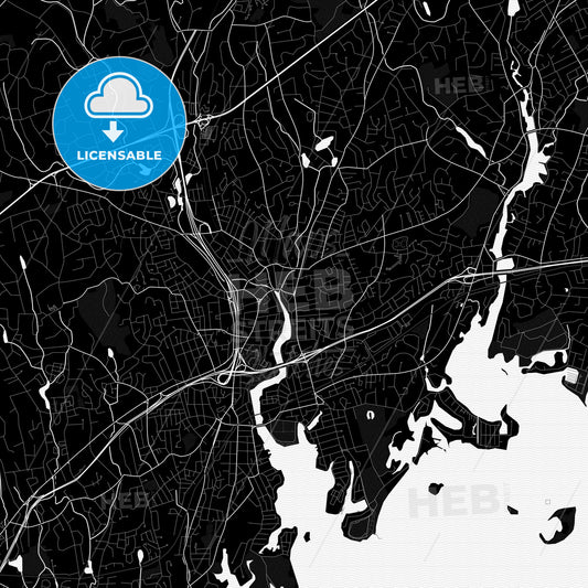 Norwalk, Connecticut, United States, PDF map