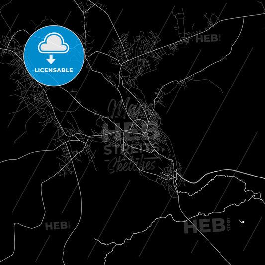 Okene, Nigeria PDF map