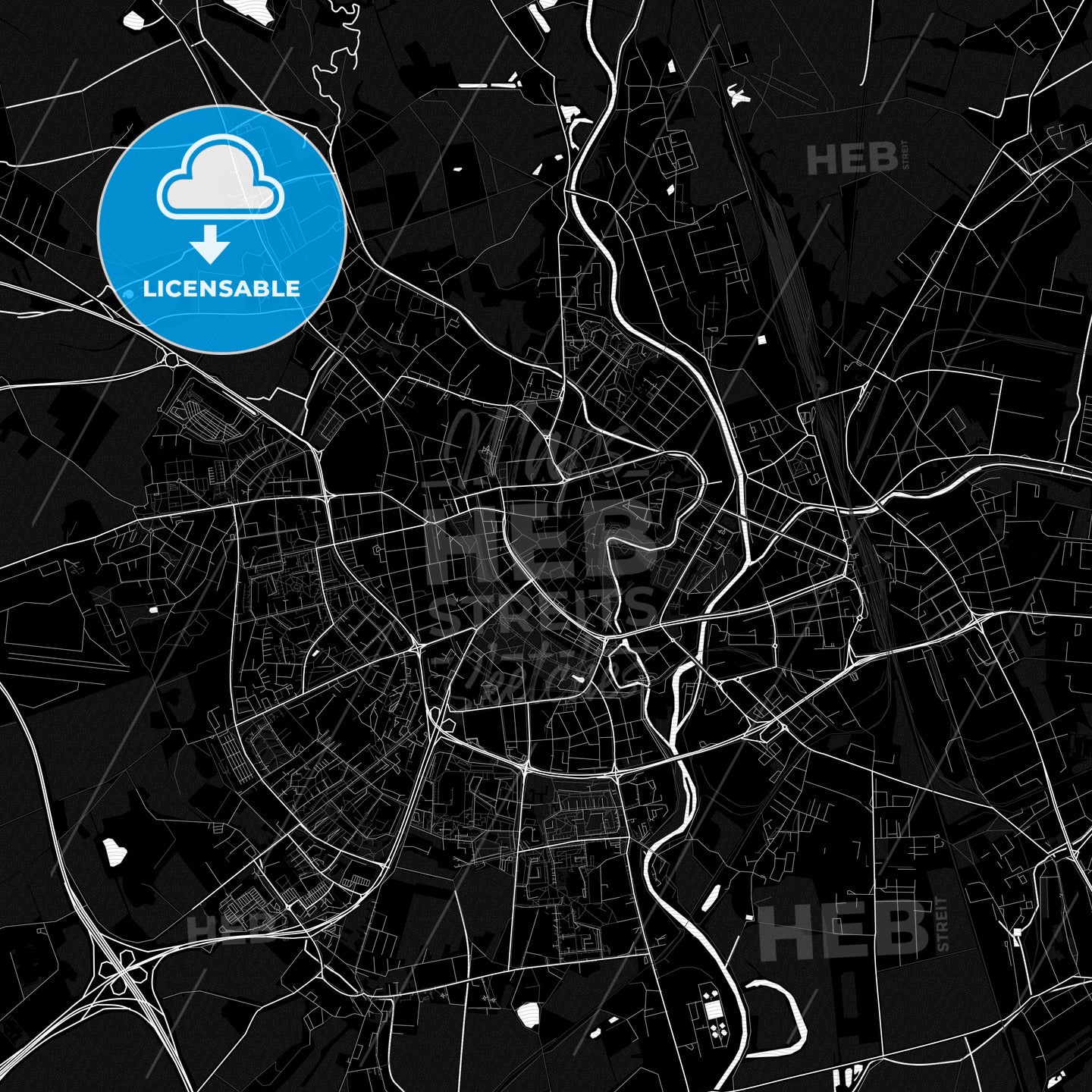 Olomouc, Czechia PDF map