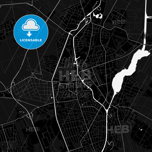 Oranienburg, Germany PDF map