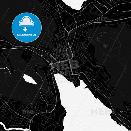 Örnsköldsvik, Sweden PDF map