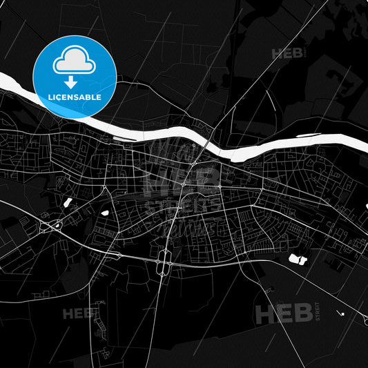 Osijek, Croatia PDF map