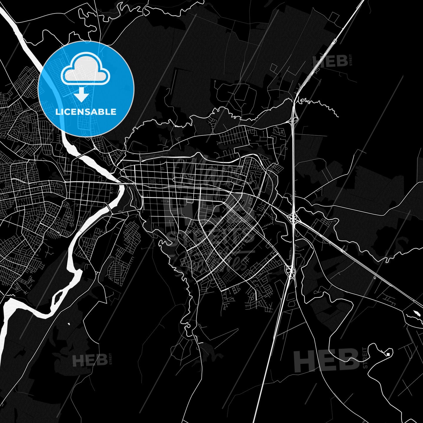 Osorno, Chile PDF map