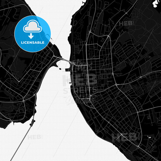 Östersund, Sweden PDF map