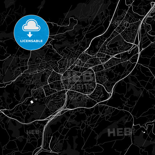 Oviedo, Spain PDF map