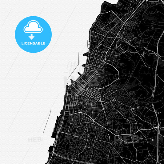 Patras, Greece PDF map