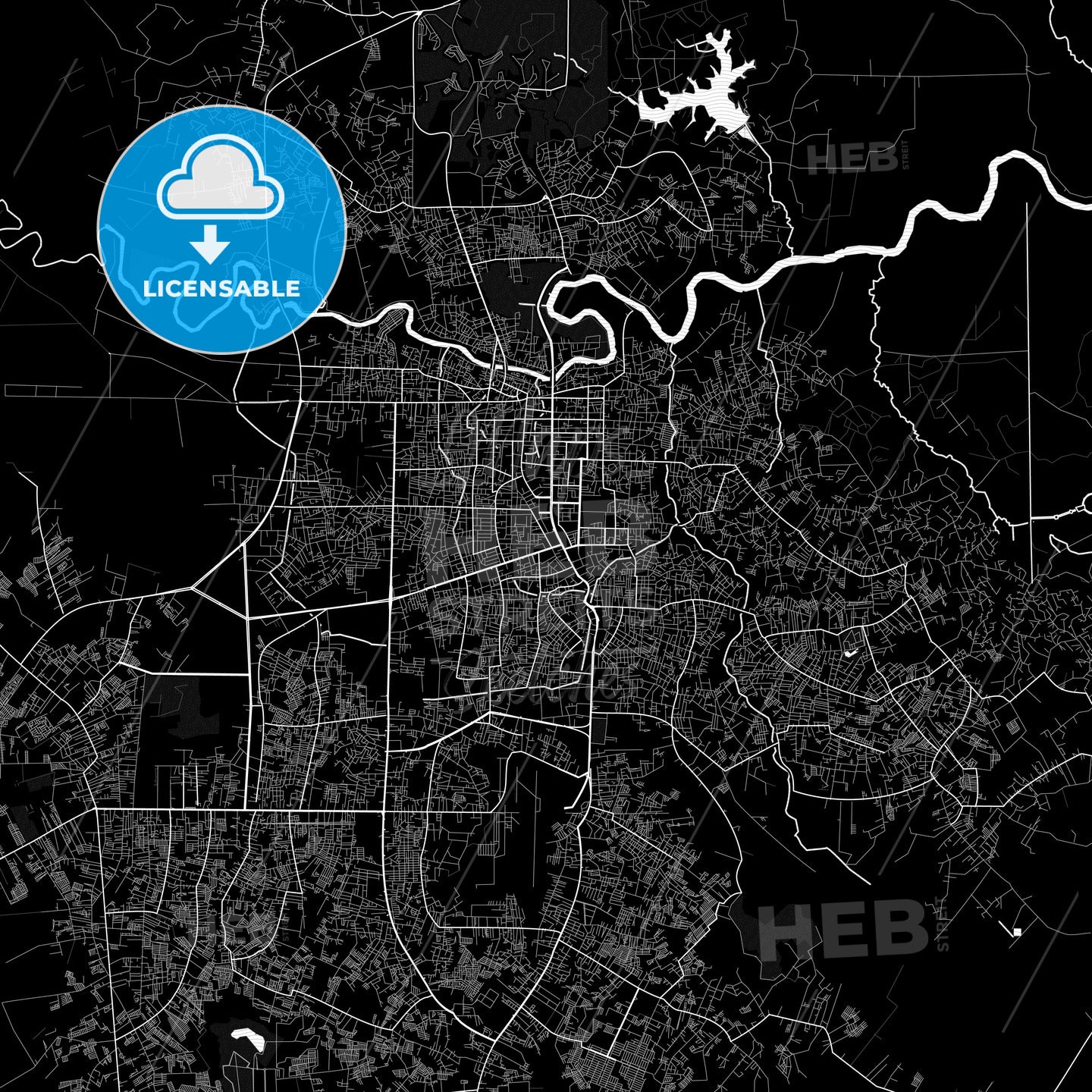 Pekanbaru, Indonesia PDF map