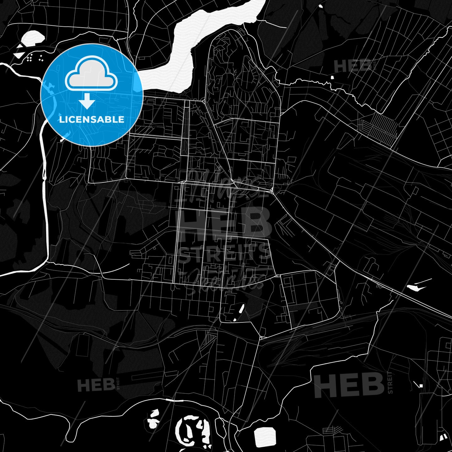 Pervouralsk, Russia PDF map