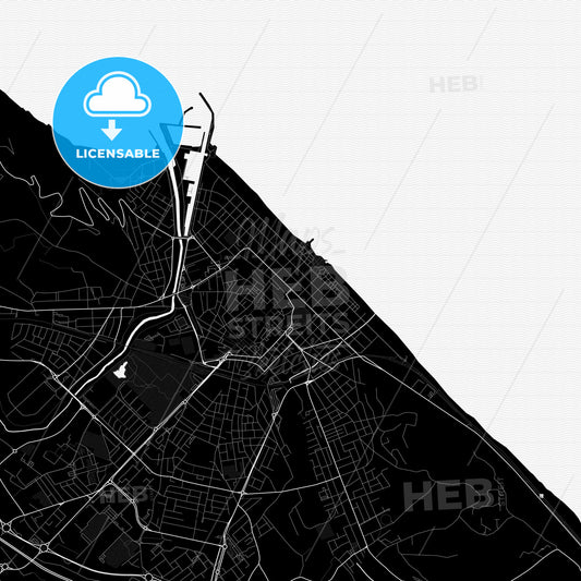 Pesaro, Italy PDF map