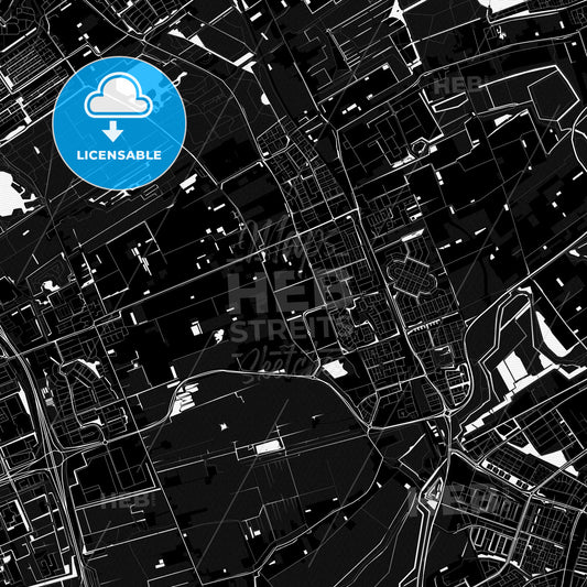Pijnacker-Nootdorp, Netherlands PDF map