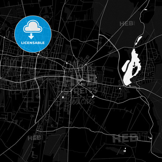 Piotrków Trybunalski, Poland PDF map