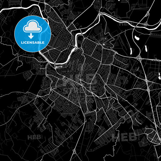 Piracicaba, Brazil PDF map