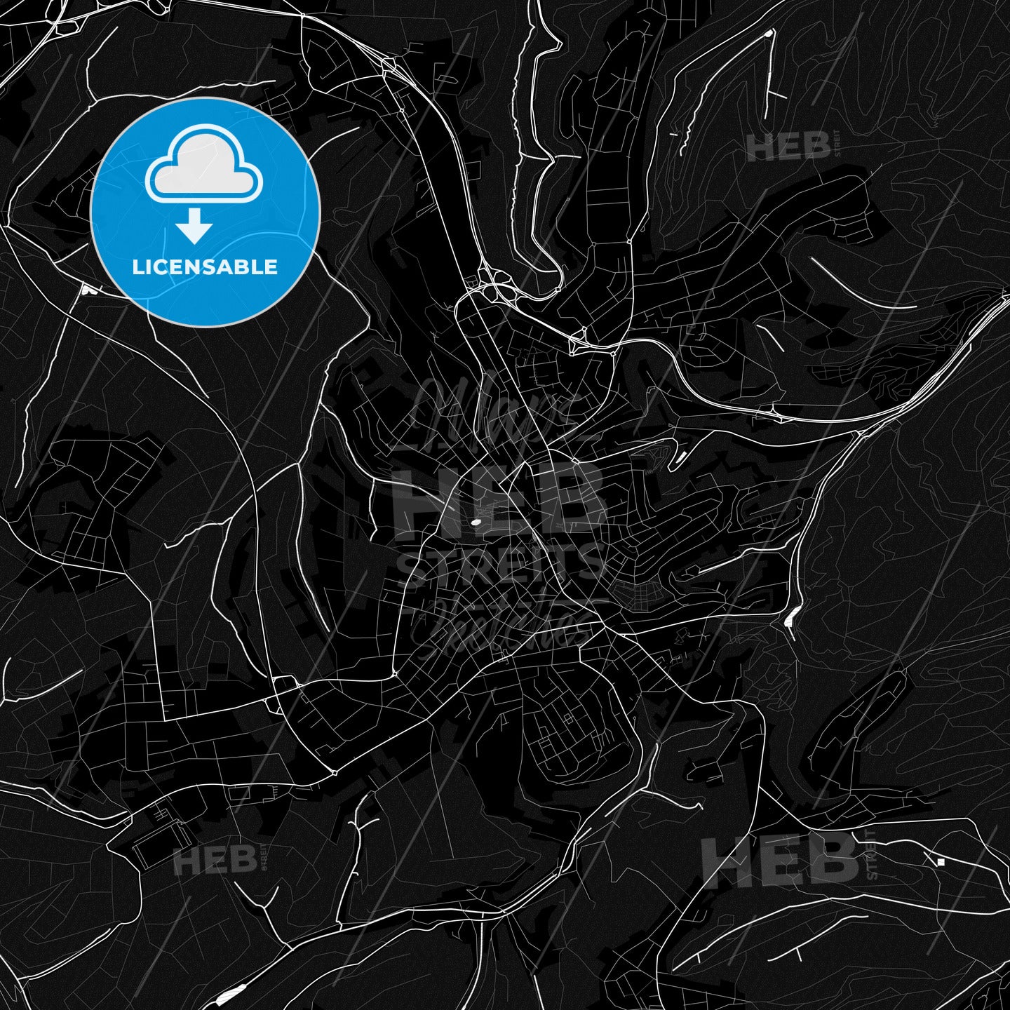 Pirmasens, Germany PDF map