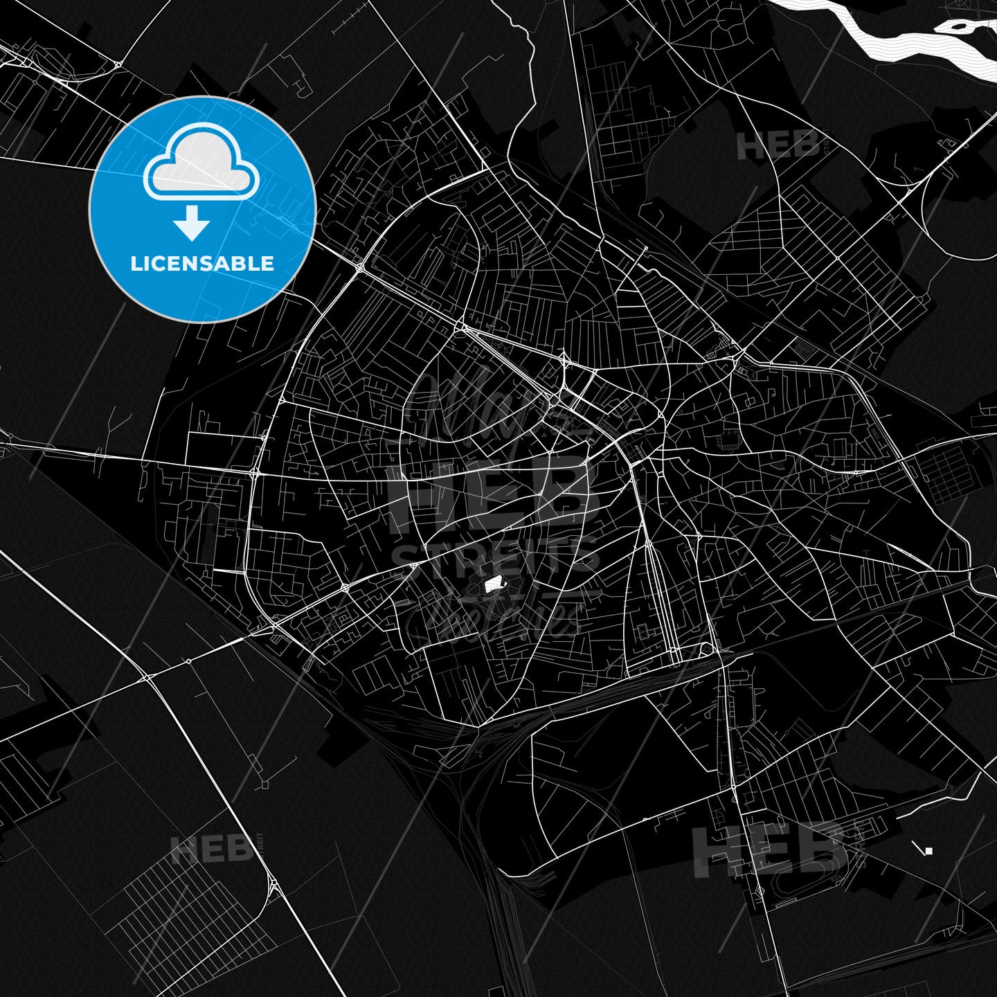 Ploiești, Romania PDF map