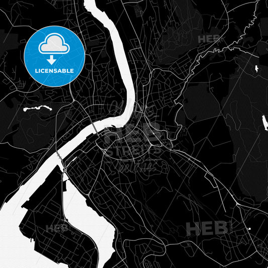 Porsgrunn, Norway PDF map