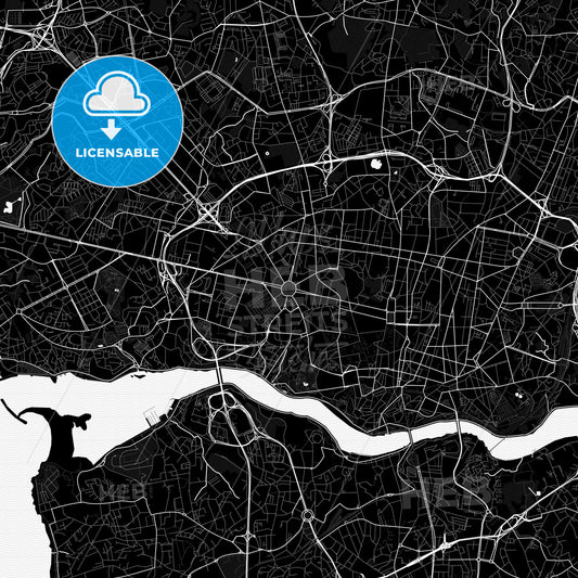 Porto, Portugal PDF map