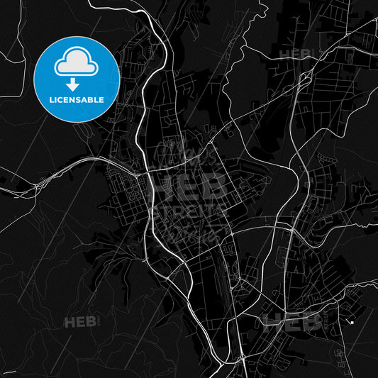 Prešov, Slovakia PDF map