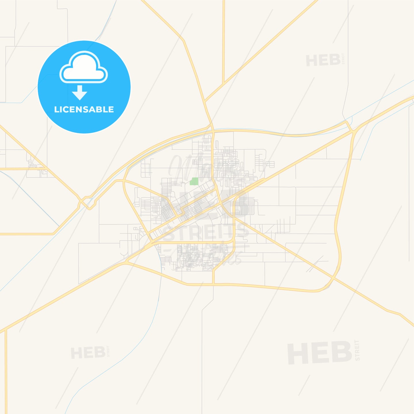 Printable Street Map Of Okara Pakistan HEBSTREITS   Printable Street Map Of Okara Pakistan 