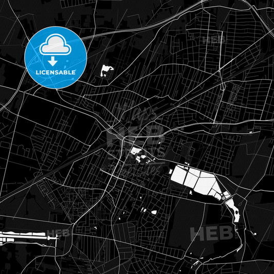 Pruszków, Poland PDF map