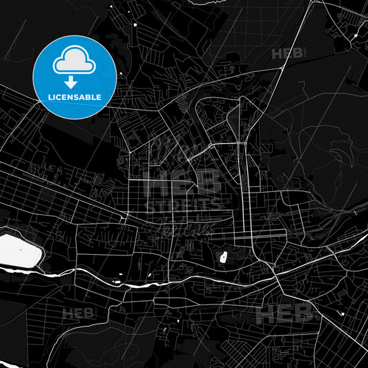 Pyatigorsk, Russia PDF map