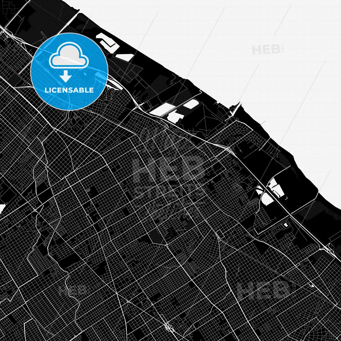 Quilmes, Argentina PDF map