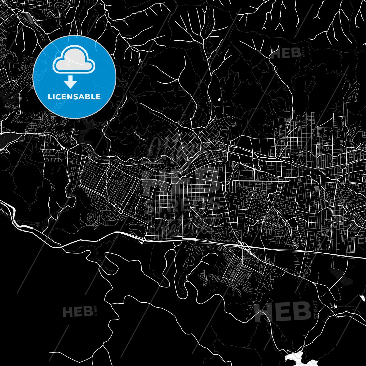 Quilpue, Chile PDF map