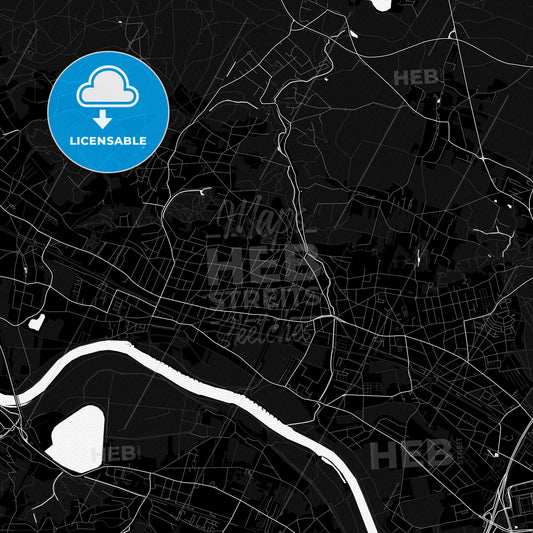 Radebeul, Germany PDF map