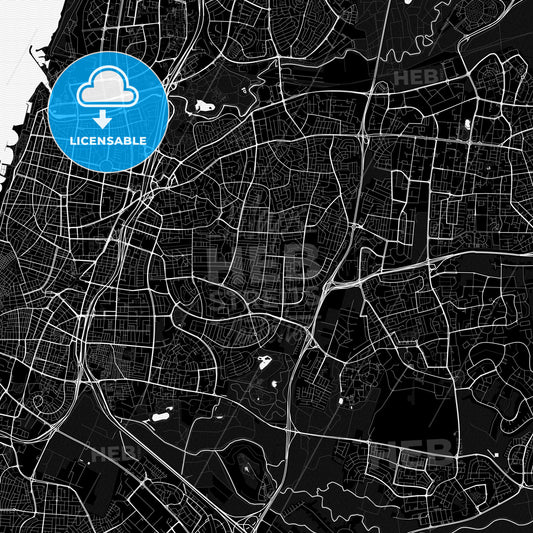 Ramat Gan, Israel PDF map