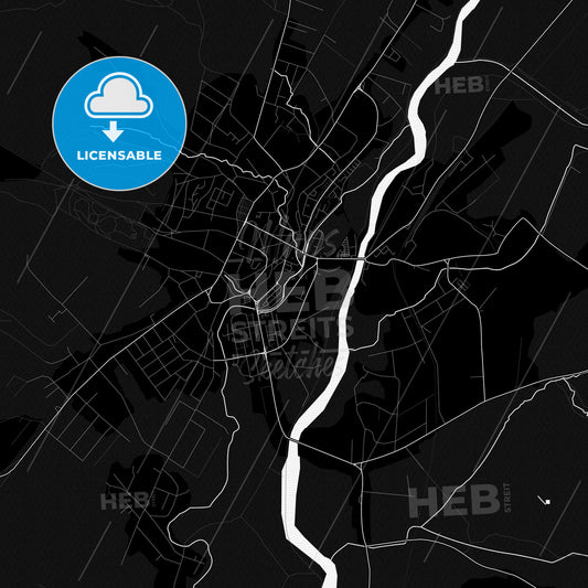 Reghin, Romania PDF map