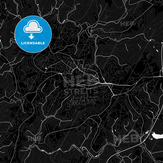 Remscheid, Germany PDF map