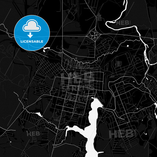 Revda, Russia PDF map