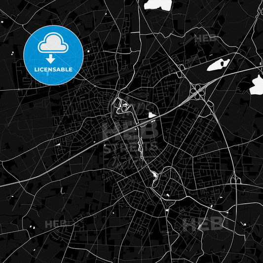 Rheda-Wiedenbruck, Germany PDF map