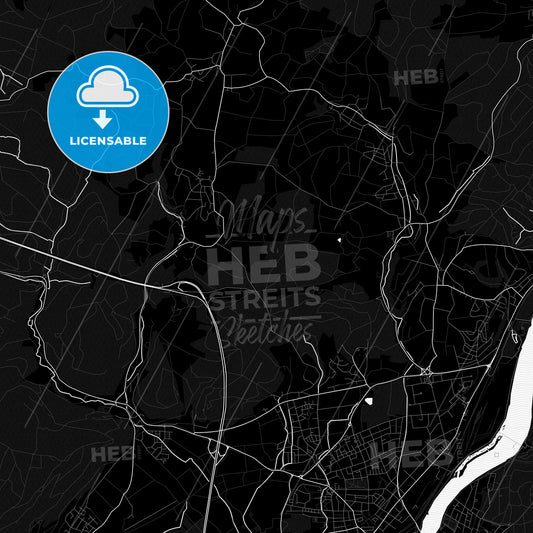 Rheinfelden (Baden), Germany PDF map