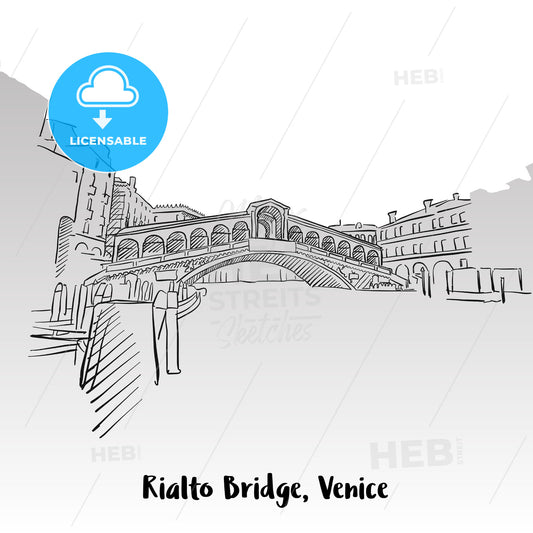 Rialto Bridge Greeting Card – instant download