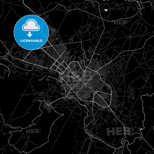 Riobamba, Ecuador PDF map