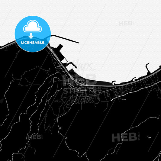 Rize, Turkey PDF map