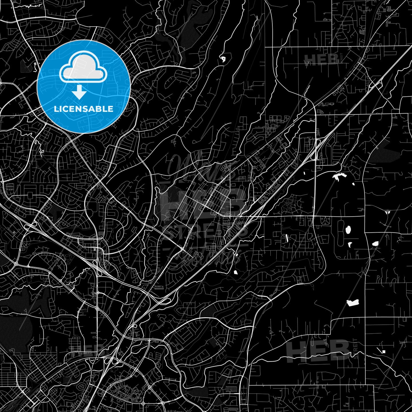 Rocklin, California, United States, PDF map