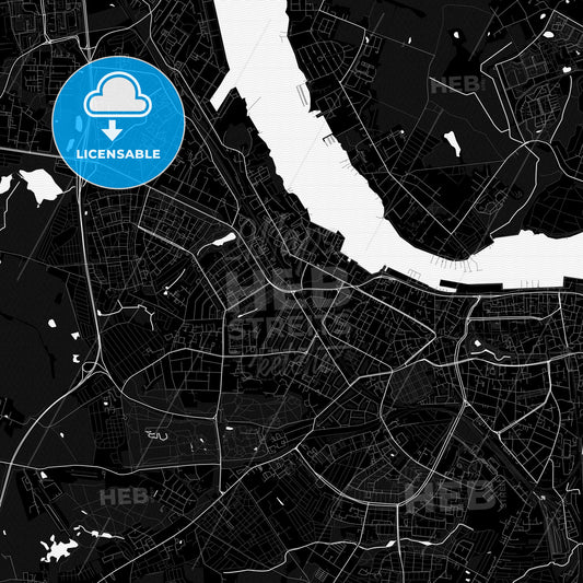 Rostock, Germany PDF map