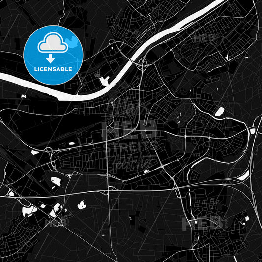 Russelsheim am Main, Germany PDF map