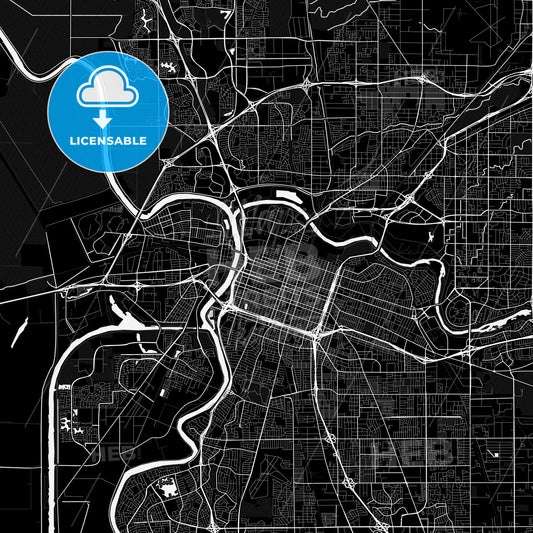 Sacramento, California, United States, PDF map