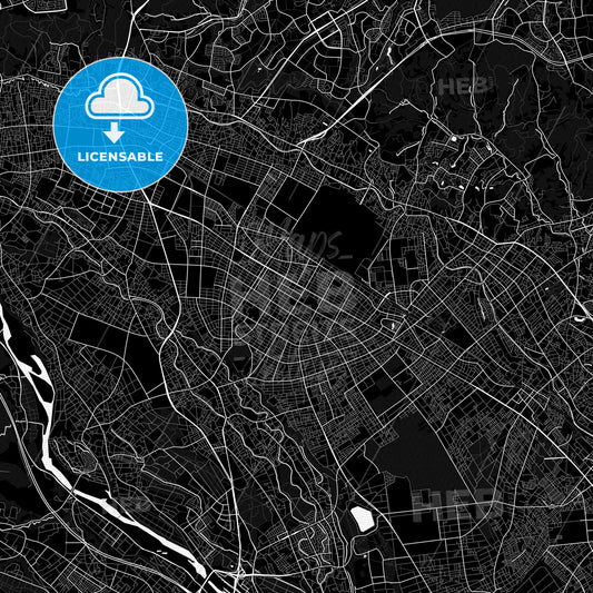 Sagamihara, Japan PDF map